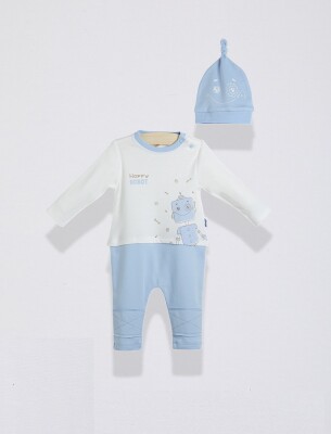 2-Piece Baby Boy Jumpsuits with Hat 0-6M Wogi 1030-WG-T0513 - Wogi (1)
