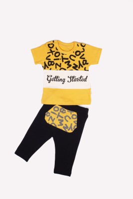 2-Piece Boy Baby Set with T-shirt and Pants 6-18M Kidexs 1026-65015 - Kidexs