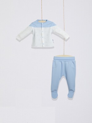 3-Piece Baby Boy Body Set with Pants and Hat 3-9M Wogi 1030-WG-T0506 - Wogi (1)