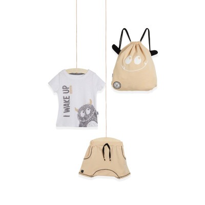 3-Piece T-shirt Set with Shorts and Bag 2-5Y 1030-WG-T0205 - Wogi