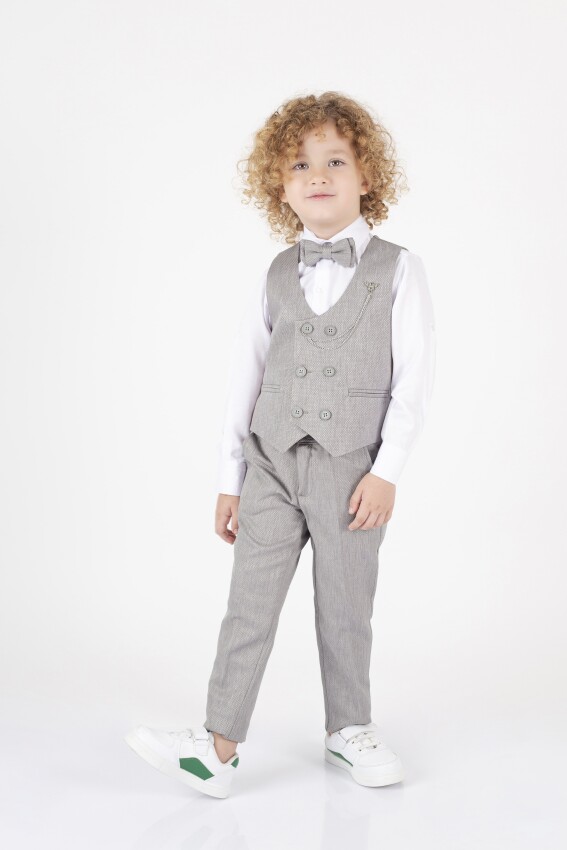 6 Button Tuxedo Full Suit 2-5Y Terry 1036-5350 - 2