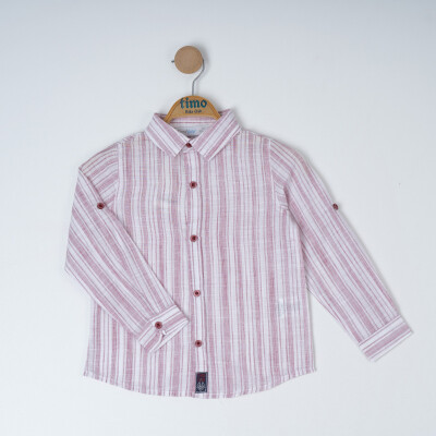 Baby Boy Classic Striped Shirt6-24M Timo 1018-TE5DÜ012257671 - Timo (1)