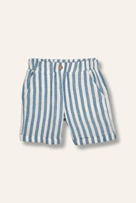 Baby Boy Muslin Shorts 6-24M Mininio 2062-251M1LBT03 - Mininio (1)