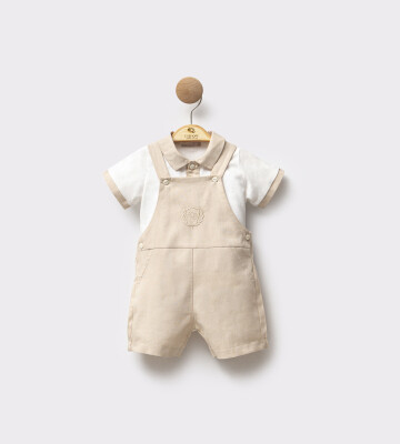 Baby Boy Overalls 6-12M Cassiope 2061-485803 Beige