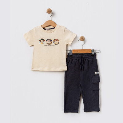 Baby Boy Two Piece Set 9-36M Tuffy 1099-TFB-5418 Navy 