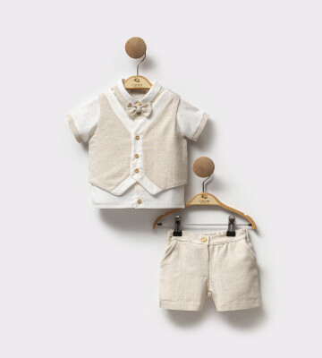 Baby Boy Vest Shirt Shorts 6-18M Cassiope 2061-475500 - Cassiope