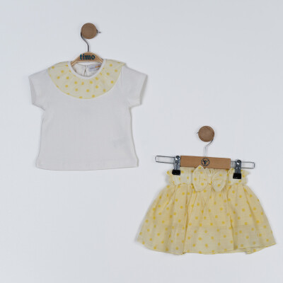 Baby Girl Ballerina Skirt Set 6-24M Timo 1018-TK5DT202257891 Yellow