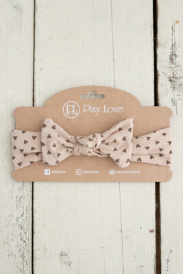 Baby Girl Bandana Poa Bow Heart 0-36M Pixy Love 2070-PL22SA10470597 - Pixy Love