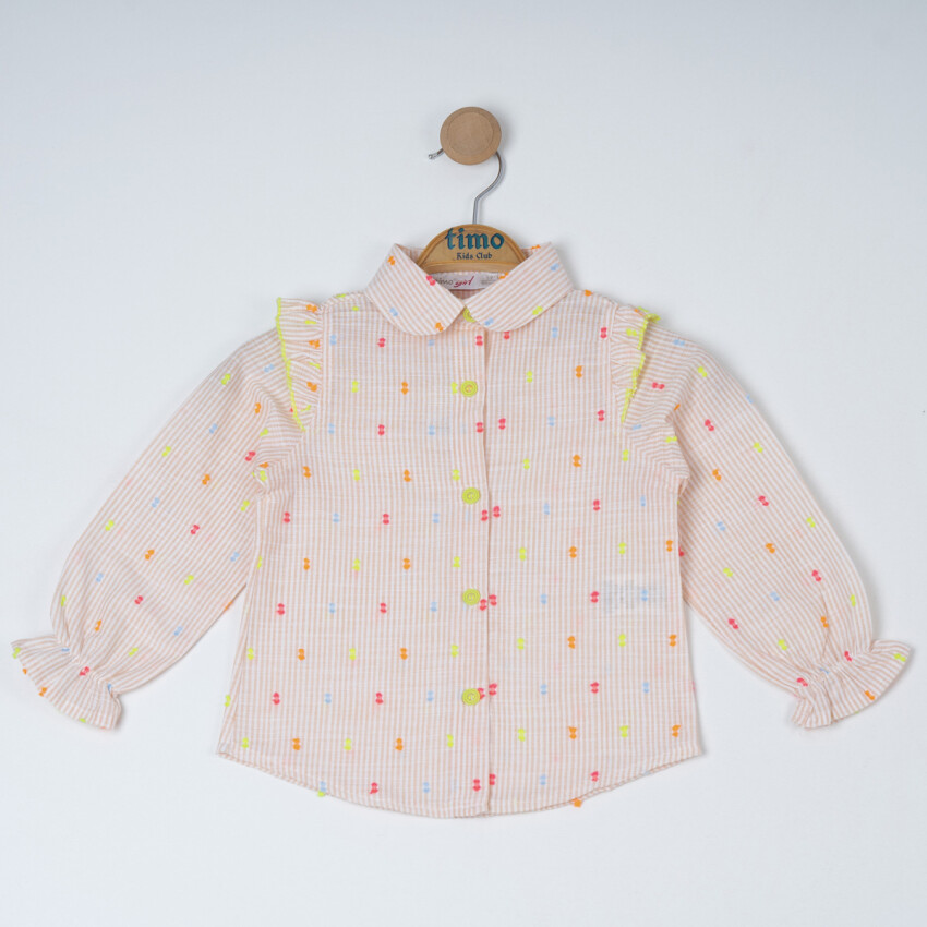 Baby Girl Collar Blouse 2-5Y Timo 1018-TK5DÜ012257542 - 3