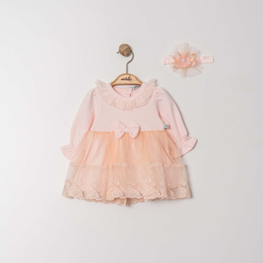 Baby Girl Dress 0-12M Miniborn 2019-3498 - 3