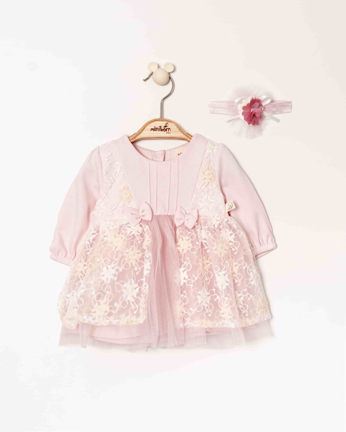 Baby Girl Dress 0-12M Miniborn 2019-3508 - 1