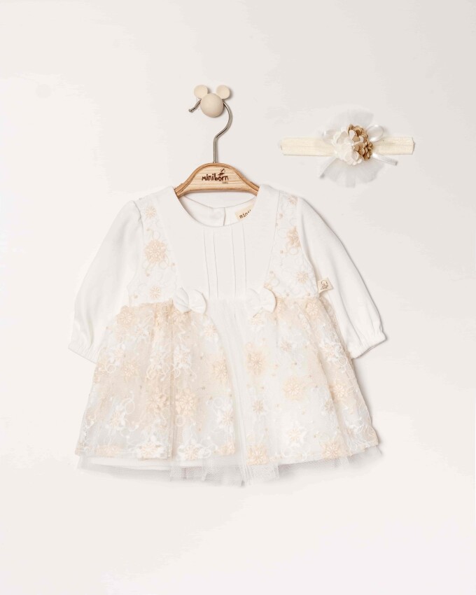 Baby Girl Dress 0-12M Miniborn 2019-3508 - 2