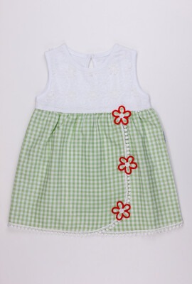 Baby Girl Dress 6-18M Kidexs 1026-60097 Green