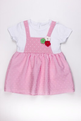 Baby Girl Dress 6-18M Kidexs 1026-60099 Розовый 