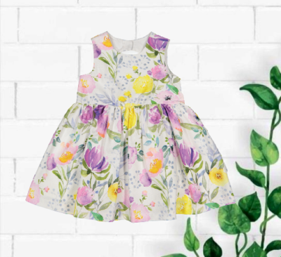 Baby Girl Dress 9-36M Balbala 1048-DR21331 Фиолетовый