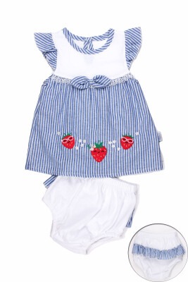 Baby Girl Dress with Strawberry 6-24M Kidexs 1026-65057 - Kidexs (1)