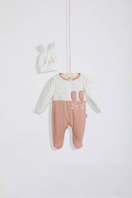 Baby Girl Jumpsuits Set with Hat 0-6M Wogi 1030-WG-T0411 - Wogi