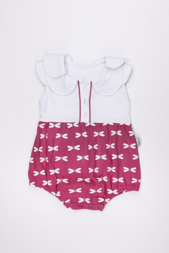 Baby Girl Onesie with Daisy 3-12M Kidexs 1026-60102 - 1