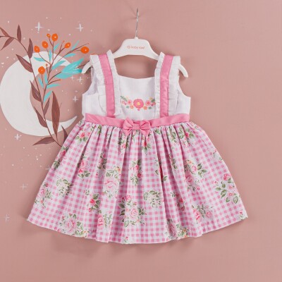 Baby Girl Plaid Dress 9-24M BabyRose 1002-3696 - BabyRose