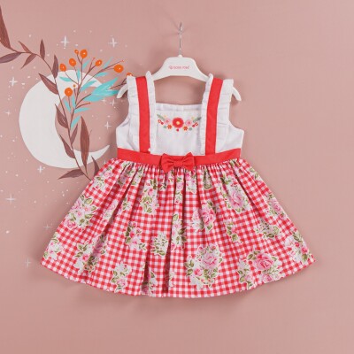 Baby Girl Plaid Dress 9-24M BabyRose 1002-3696 - BabyRose (1)