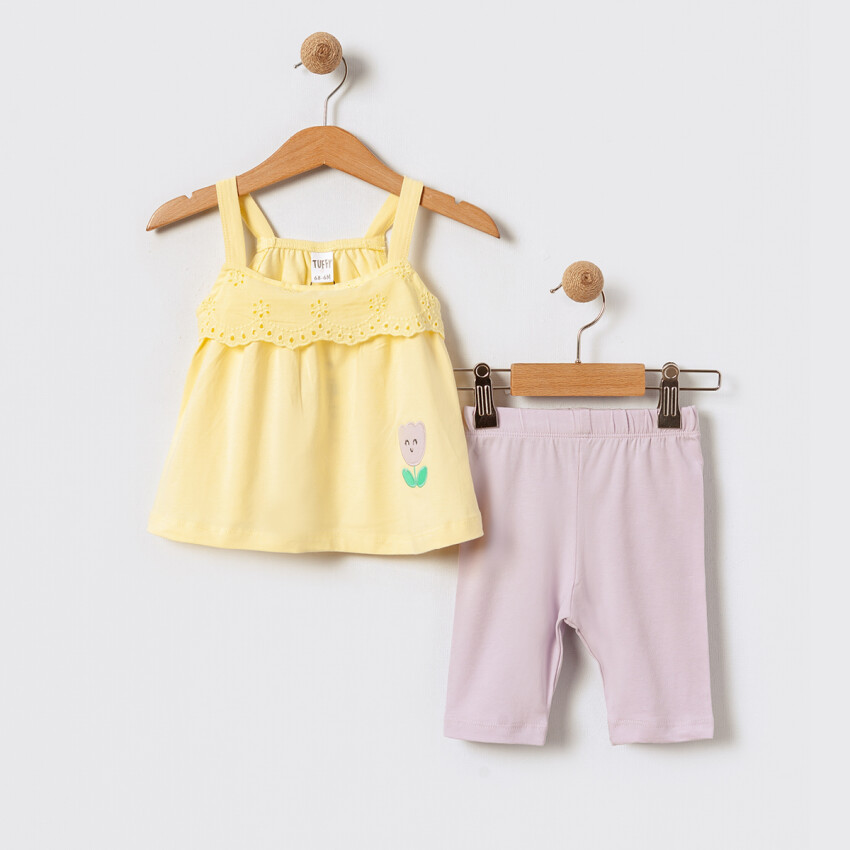 Baby Girl Suspender Set Tuffy 6-18M Tuffy 1099-TFA-5638 - 3