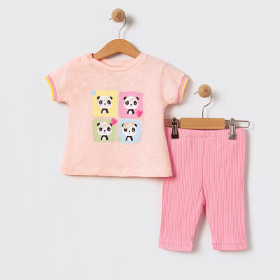 Baby Girl Two Piece Set 6-18M Tuffy 1099-TFA-5632 Light Pink