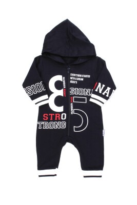 Baby Jumpsuit with Printed 3-12M Kidexs 1026-30031-2 Navy 