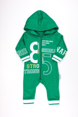 Baby Jumpsuit with Printed 3-12M Kidexs 1026-30031-2 Green