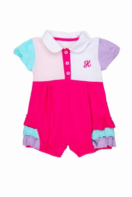 Baby Rompers with Detailed 3-12M Kidexs 1026-60087 Пурпурный 