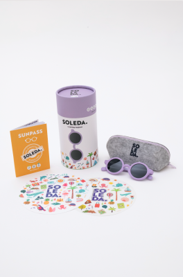 Baby Sunglasses with Hit Colours 0-12 Month Soleda 1033-1007 - 1