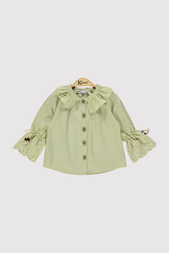 Bow Sleeve Shirt 10-13Y Kumru Bebe 1075-4236 - 5