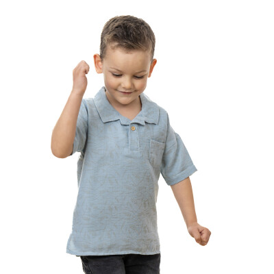 Boy Shirt 6-9Y Timo 1018-TE5DÜ012257381 - Timo