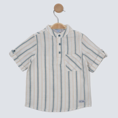 Boy Striped Shirt 6-9Y Timo 1018-TE5DÜ202242503 - Timo (1)