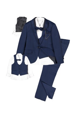 Boy Suit Set 11-14Y Messy 1037-5807 Светло-серовато- синий