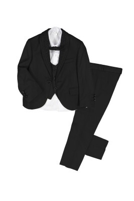 Boy Suit Set with Silvery Collar 10-14Y Carinos 1035-5975 - 1