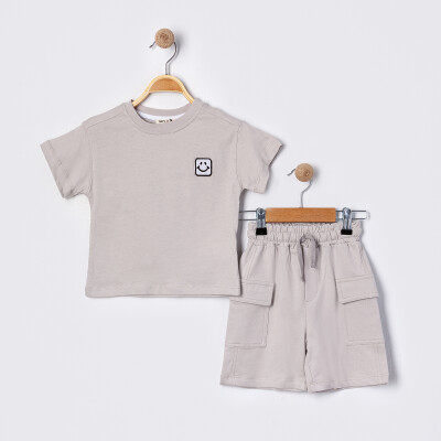 Boys Two Piece Set 2-5Y Tuffy 1099-TFB-5461 Gray