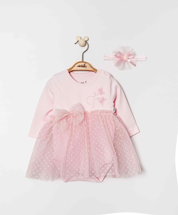 Butterfly Body Dress 0-12M Miniborn 2019-3462 - 1