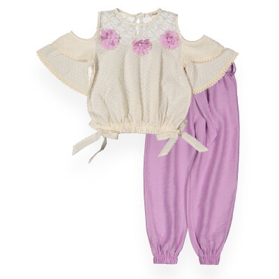 Capri Set Büşra Bebe 1016-211125 Лиловый 