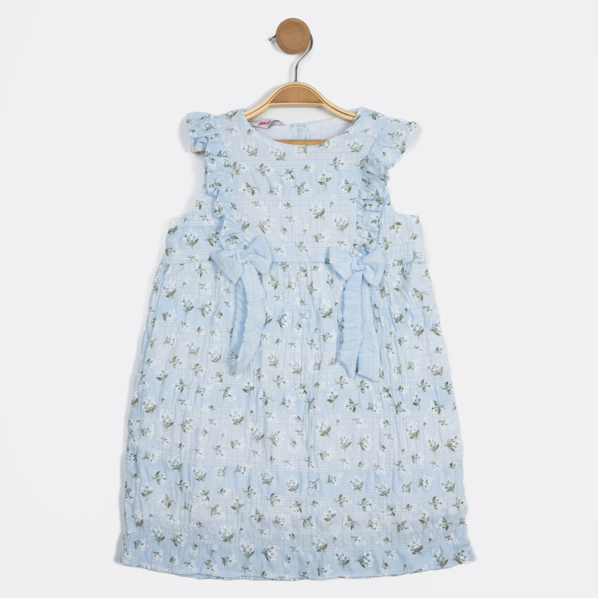 Crepe Bow Dress 6-24M Timo 1018-TK5DÜ202241761 - 1