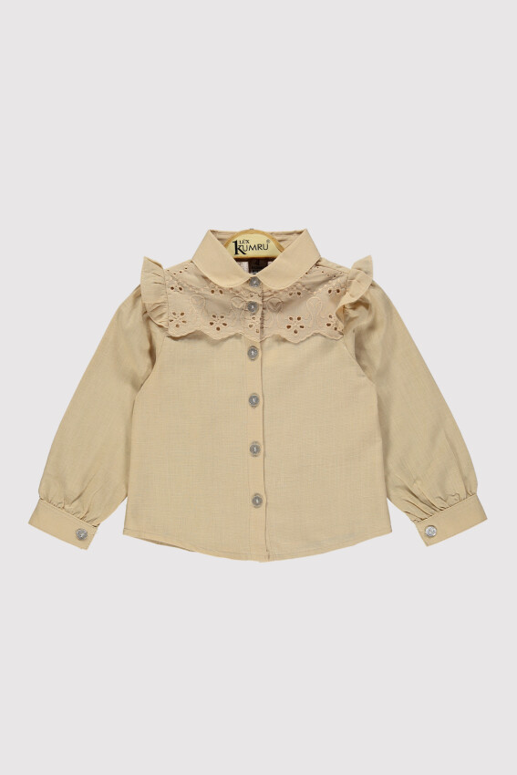 Girl Bow Shirt 10-13Y Kumru Bebe 1075-4239 - 2