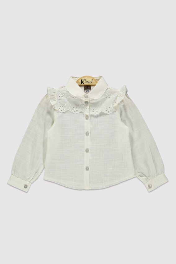 Girl Bow Shirt 10-13Y Kumru Bebe 1075-4239 - 3