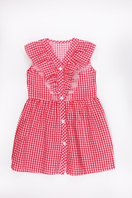 Girl Dress 2-5Y Kidexs 1026-60090 Красный
