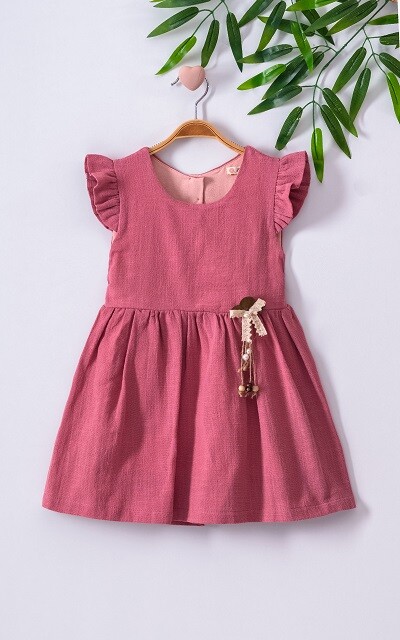 Girl Dress 3-6Y Büşra Bebe 1016-221048 - 4