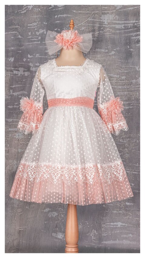 Girl Dress with Crown 6-12Y Tivido 1042-1953 - 2