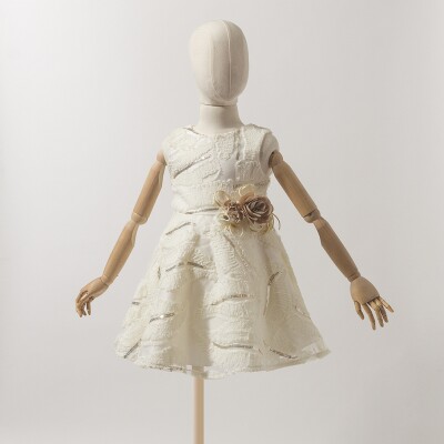 Girl Dress with Sequin 2-5Y Wecan 1022-23037 - Wecan
