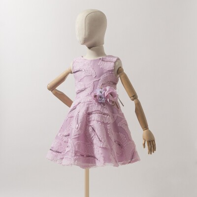 Girl Dress with Sequin 2-5Y Wecan 1022-23037 - 2