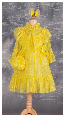 Girl Dressy 6-12Y Tivido 1042-2298 Yellow