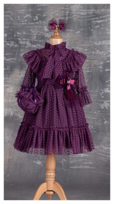 Girl Dressy 6-12Y Tivido 1042-2298 Purple