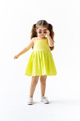 Girl Lemon Dress Dollcake Muslin Pixy Love 2070-PL24S7003474500-1 - 5