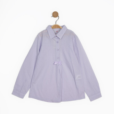 Girl Pleated Shirt 2-5Y Timo 1018-TK5DÜ032258102 Lilac